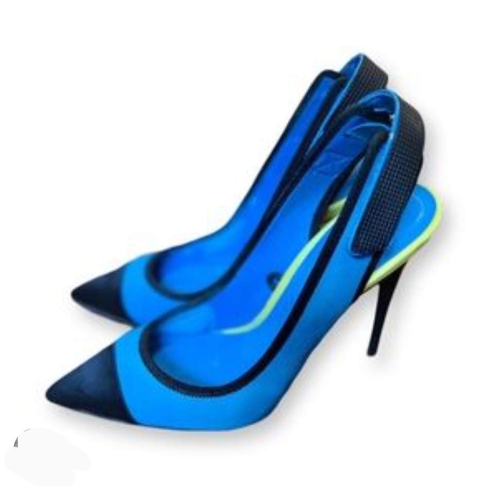 Blue heels